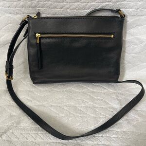 Fossil Leather Small Crossbody Bag